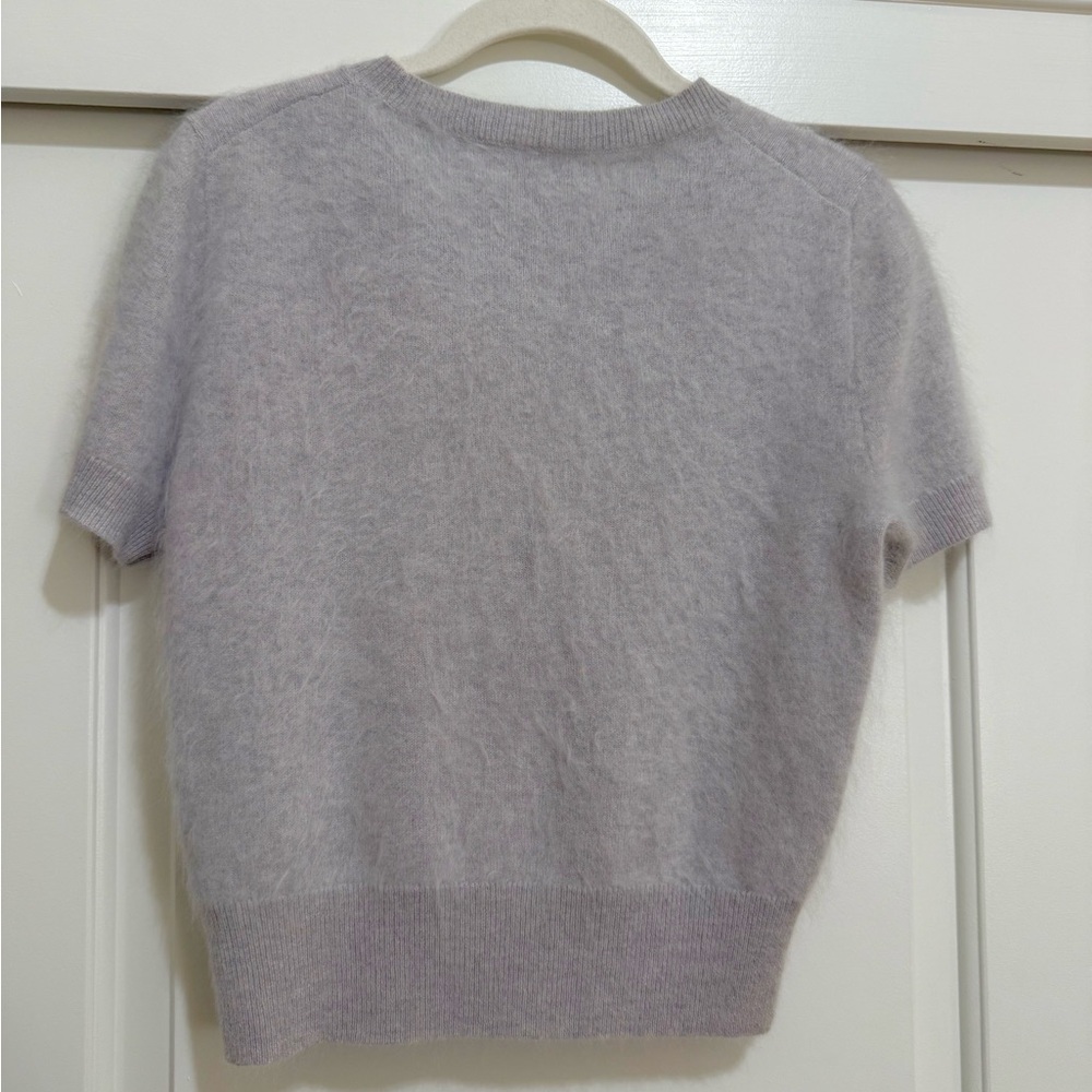 J. Crew Women's Soft Gray Crew Neck Sweater - Picture 3 of 3